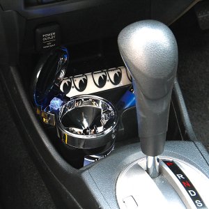 Photo4: LED Lighted Smokeless Ashtray