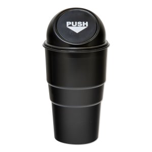 Photo1: Cup Holder Trash Can