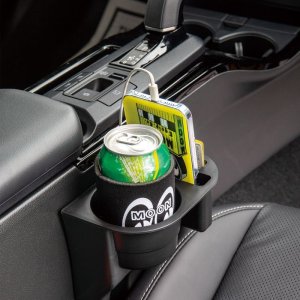 Photo1: Mobile Device Organizer with Cup Holder