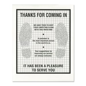 Photo2: Poly Floor Mat (2 pieces set)