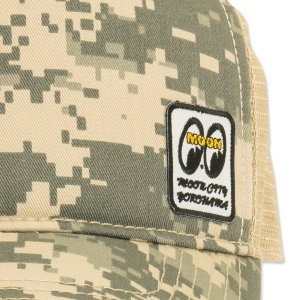 Photo5: MOON Camouflage Mesh Cap