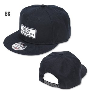 Photo4: MOON Custom Cycle Shop Flat Hat Visor Cap