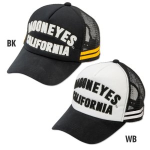 Photo3: MOON Felt Patch Mesh Cap