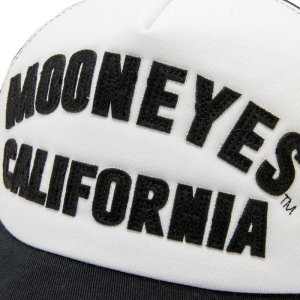 Photo6: MOON Felt Patch Mesh Cap