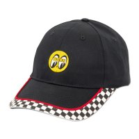 MOON Checker Flag Twill Baseball Hat