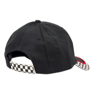 Photo4: MOON Checker Flag Twill Baseball Hat