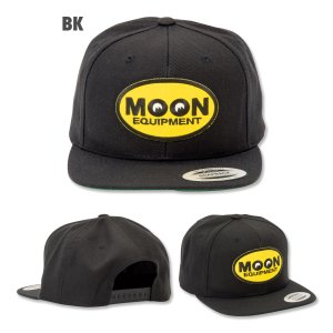 Photo3: MOON Oval Flat Visor Hat
