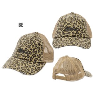 Photo3: MOON Leopard Trucker Hat