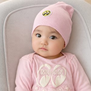 Photo1: MOON Baby Cotton Cap