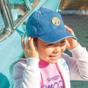 Photo1: Kids MOON 6 Panel Cap