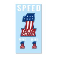 Clay Smith No. 1 Sticker (Color)