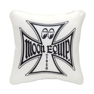 Photo2: MOON Equipped Iron Cross Cushion Cover