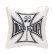 Photo2: MOON Equipped Iron Cross Cushion Cover (2)