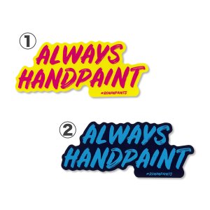 Photo1: Always Handpaint Sticker