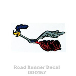 Photo1: Road Runner Left Facing Decal