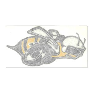 Photo1: HOT ROD Sticker 1971 Super Bee QTR Panel RH Decal