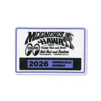 MOONEYES HAWAII 2026 Parking Permit Window Sticker