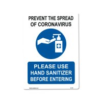 Prevent The Spread Of CORONAVIRUS Sticker