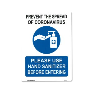 Photo1: Prevent The Spread Of CORONAVIRUS Sticker