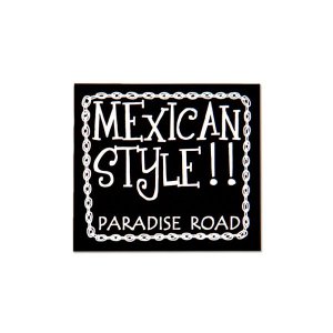 Photo1: PARADISE ROAD MEXICAN STYLE Sticker Large