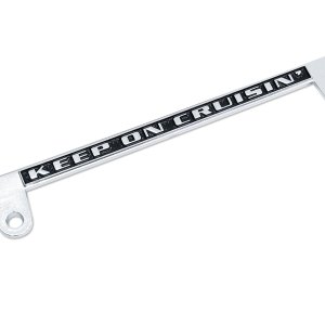 Photo2: CALIFORNIA License Plate Frame CH/BK JPN Size