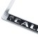 Photo3: CALIFORNIA License Plate Frame CH/BK JPN Size (3)
