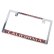 Photo4: CALIFORNIA License Plate Frame CH/RD JPN Size (4)