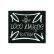 Photo1: PARADISE ROAD LOCO AMIGOS Cross Sticker Large (1)