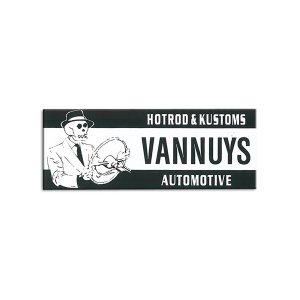 Photo1: VANNUYS Skull Driver Sticker