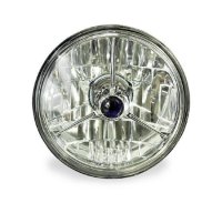5 3/4in 3-pointed Diamond Headlight (Motorcycle)