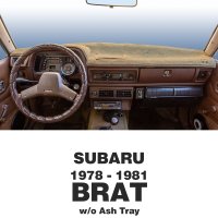 SUBARU Brat 1978-1981 Dashboard Covers