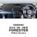 Photo1: SUBARU Forester 2018 June- (SK model) Dashboard Covers (1)
