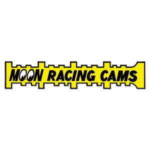 Photo1: MOON Racing Cams Sticker Large