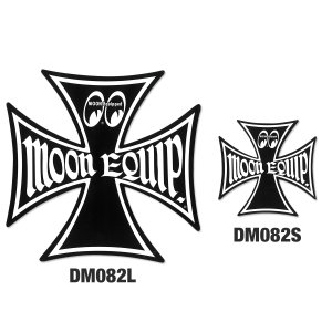 Photo3: MOON Equip. Iron Cross Sticker S size