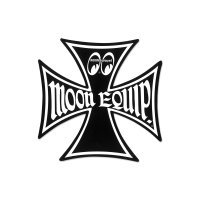 MOON Equip. Iron Cross Sticker S size