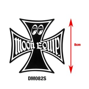 Photo2: MOON Equip. Iron Cross Sticker S size
