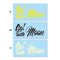 Go with MOON Sticker