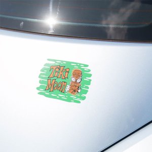 Photo1: Tiki MOON Sticker