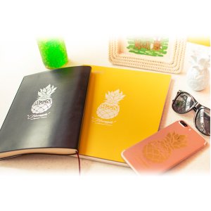 Photo5: Pineapple Sticker (Script Style)