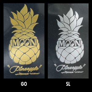 Photo2: Pineapple Sticker (Script Style)