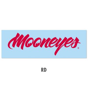 Photo4: MOONEYES Sticker (Clear Type/Script Type)