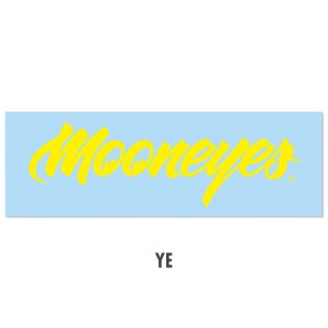 Photo5: MOONEYES Sticker (Clear Type/Script Type)