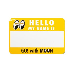 Photo3: Hello My Name is Sticker