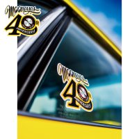 MOONEYES 40th Anniv Disc Sticker