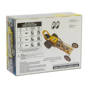 Photo4: 1/25 MOONEYES Dragster Plastic Model Kit
