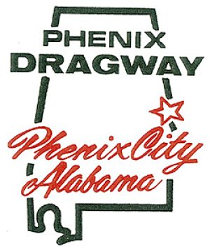Photo1: HOT ROD Sticker PHENIX DRAGWAY Sticker