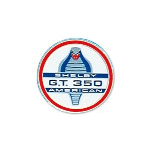 Photo1: HOT ROD Sticker SHELBY AMERICAN GT350 Sticker