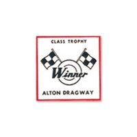 HOT ROD Sticker ALTON DRAGWAY Sticker
