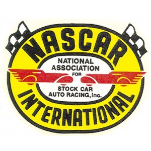 Photo1: HOT ROD Sticker NASCAR INTERNATIONAL Sticker