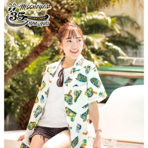 Photo3: MOONEYES 35th Anniv. Limited Aloha Shirt